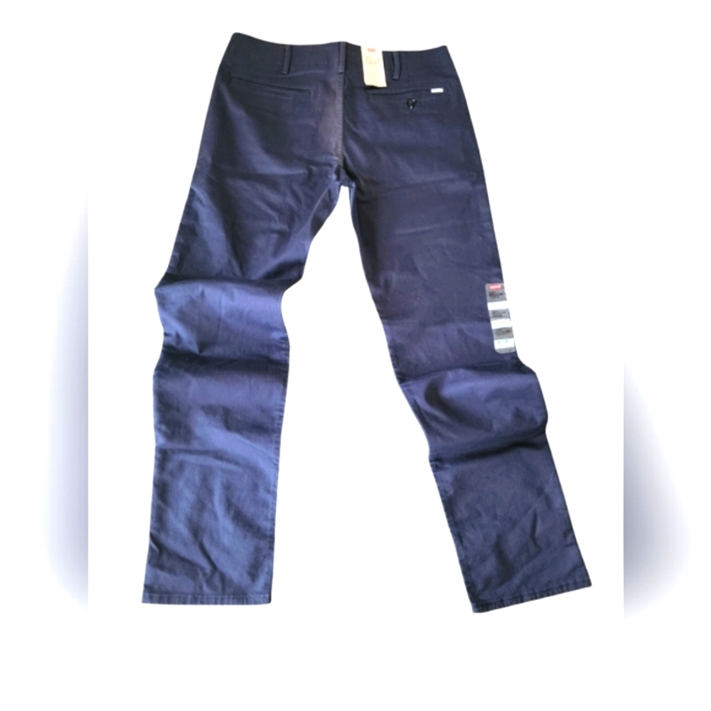 Levi's Dark Blue 502 Taper Chinos - Picture 12 of 12
